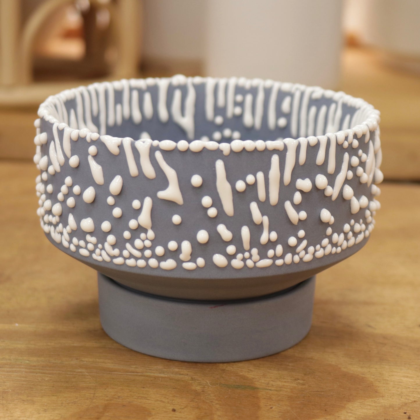 Ceramic Planter with Saucer