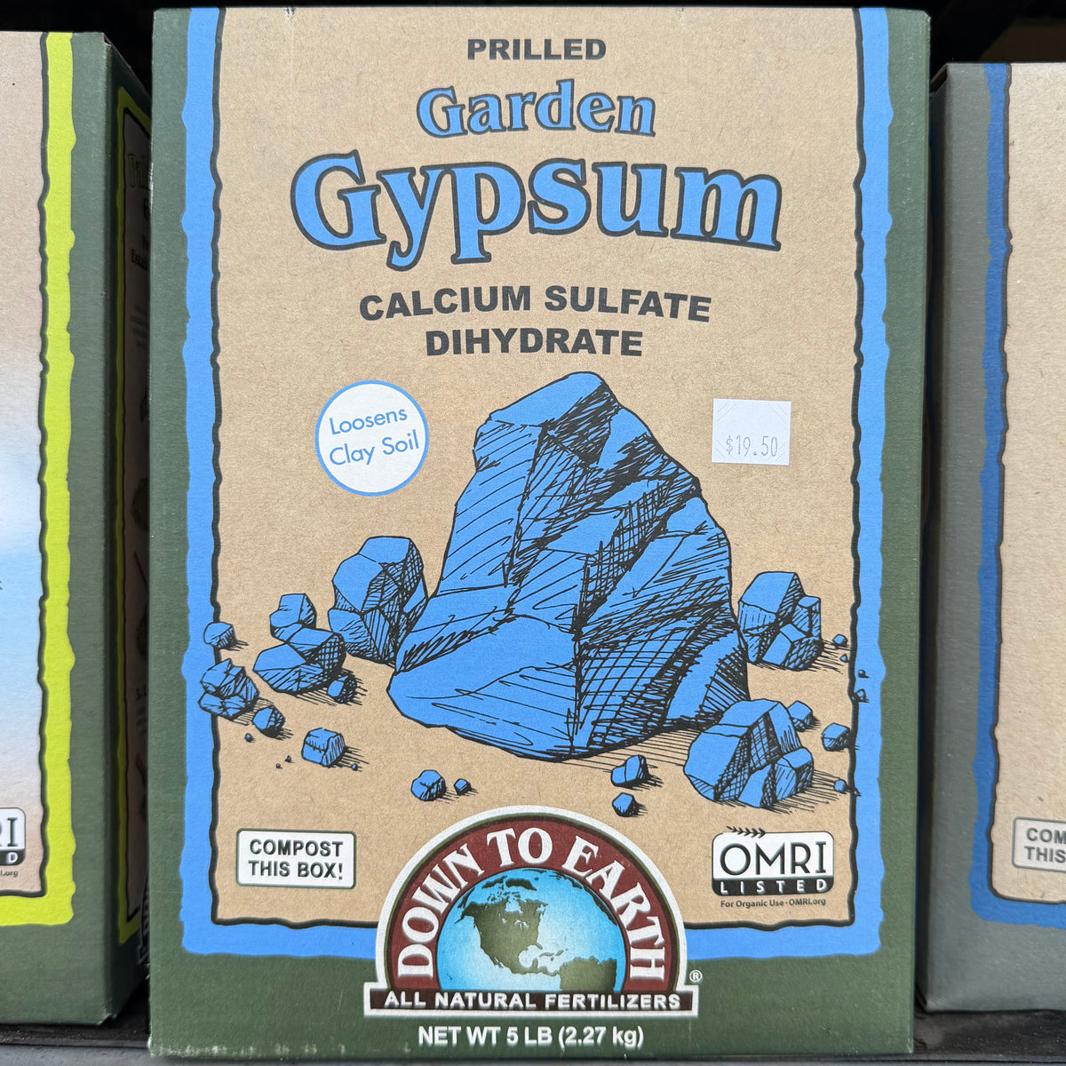 Prilled Garden Gypsum