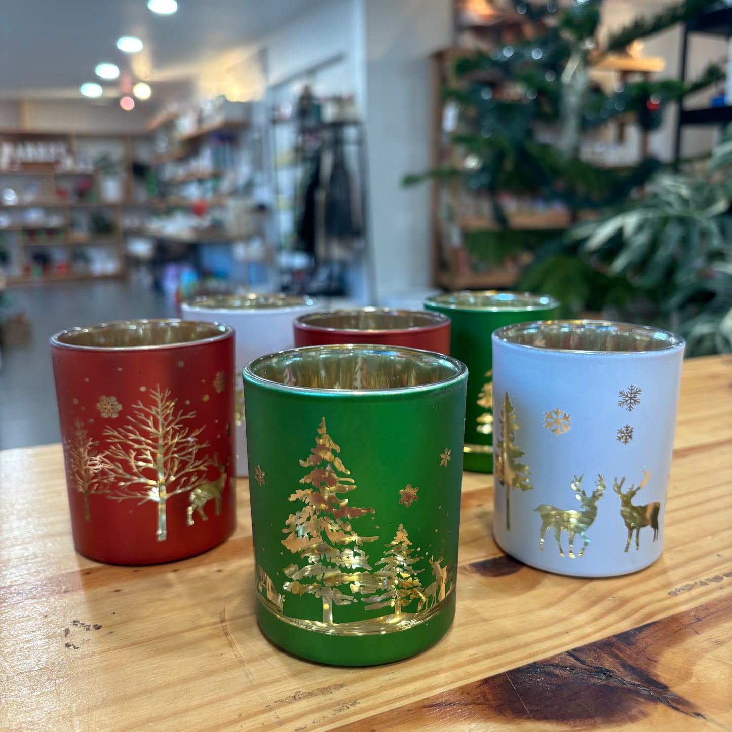 Christmas Votive Candle Holder
