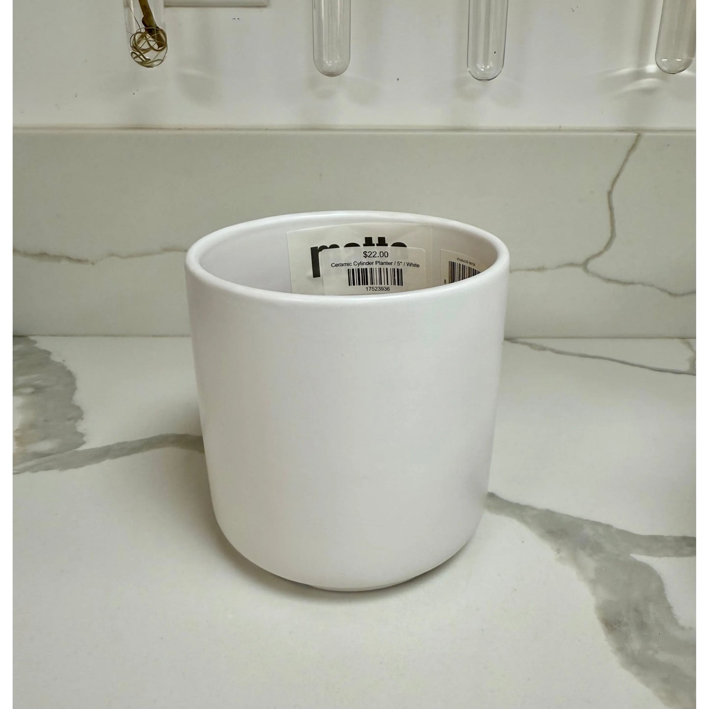 Ceramic Cylinder Planter