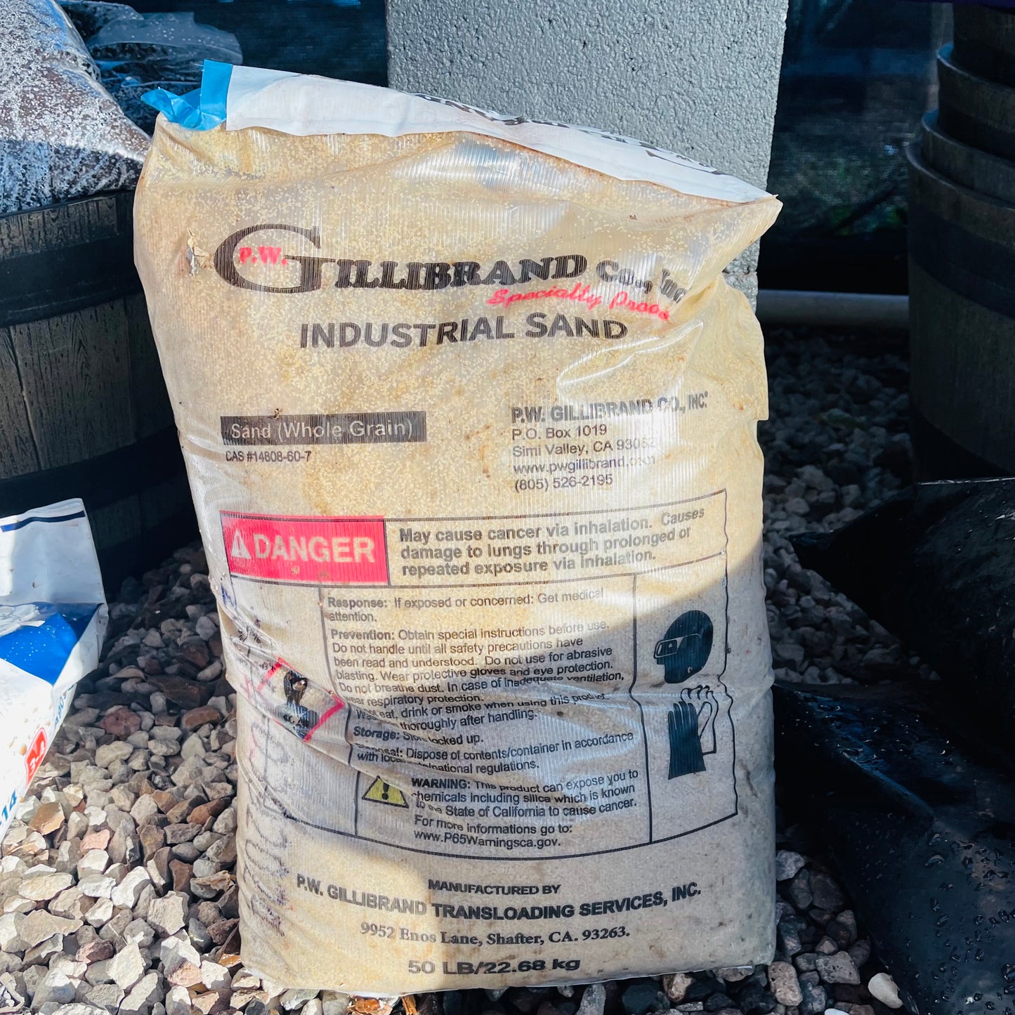 Industrial Sand 20/40