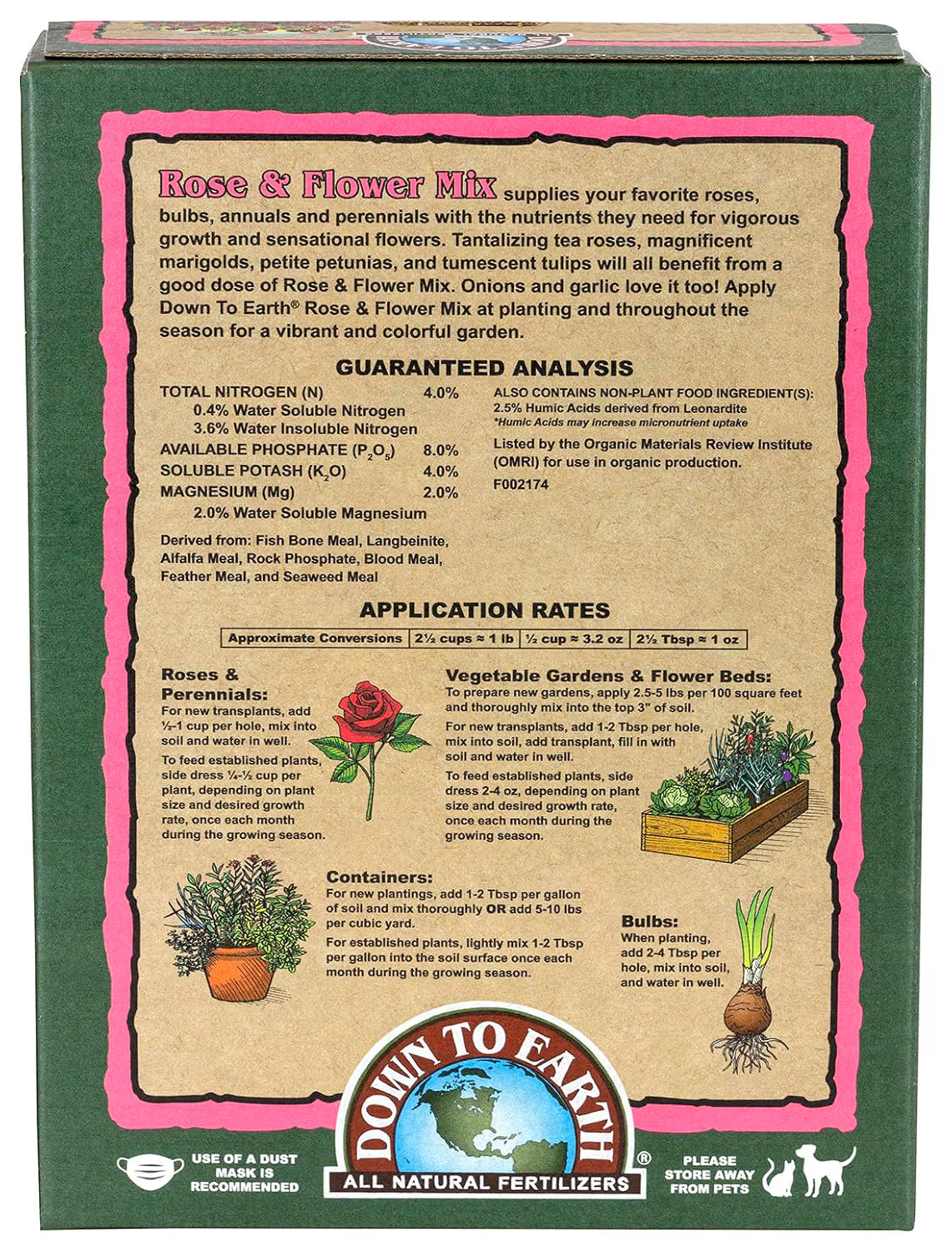 Rose & Flower Fertilizer 4-8-4