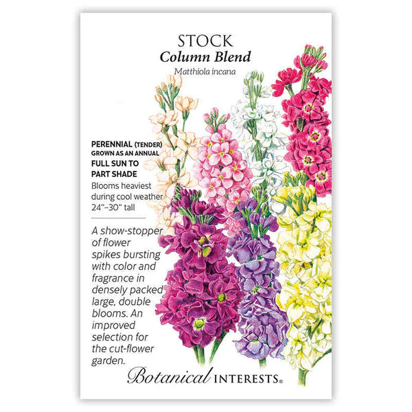 Stock seeds, "Column Blend"