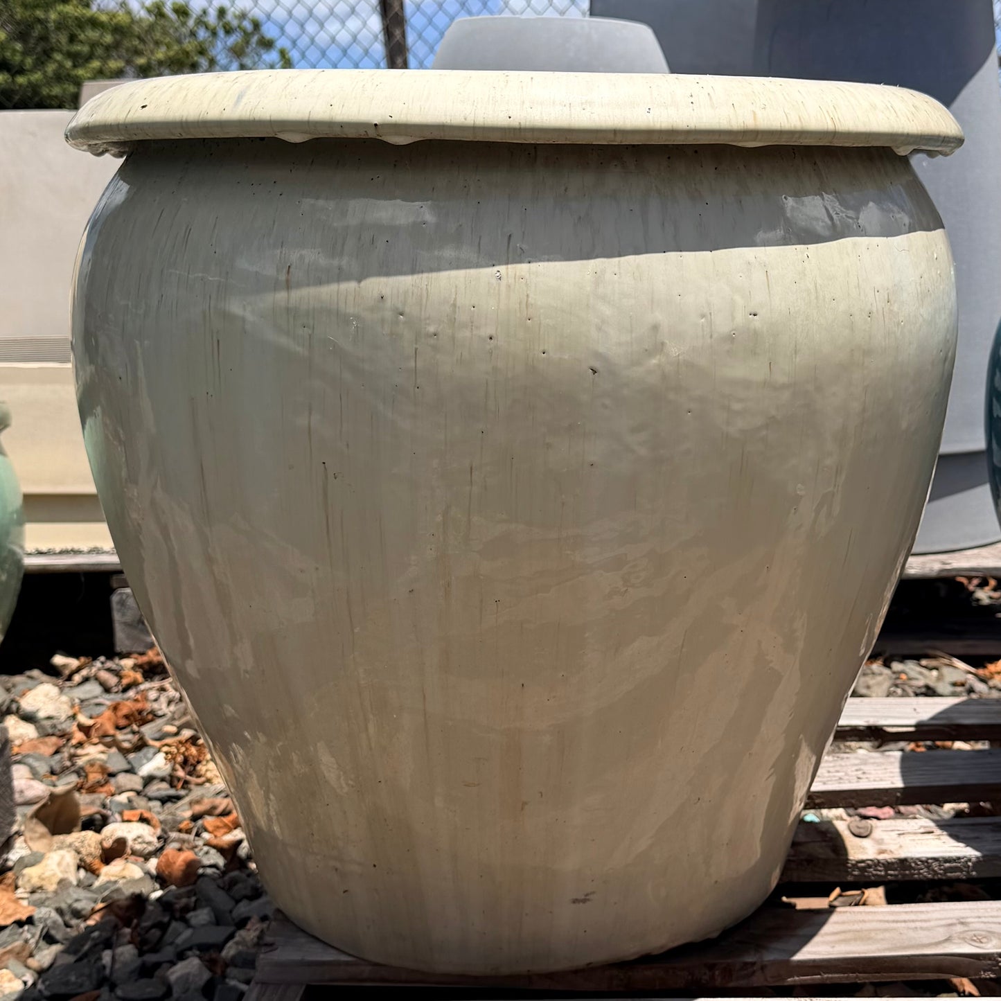Tahitian White Planter