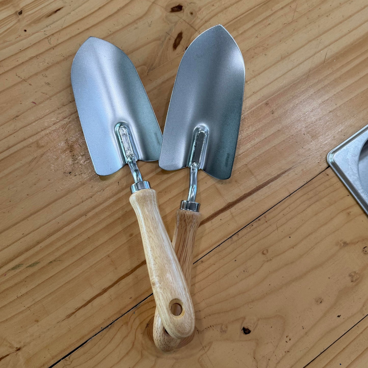 Wood-Handled Garden Trowel