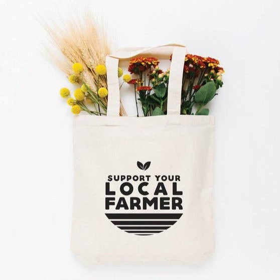 Local Farmer Tote Bag