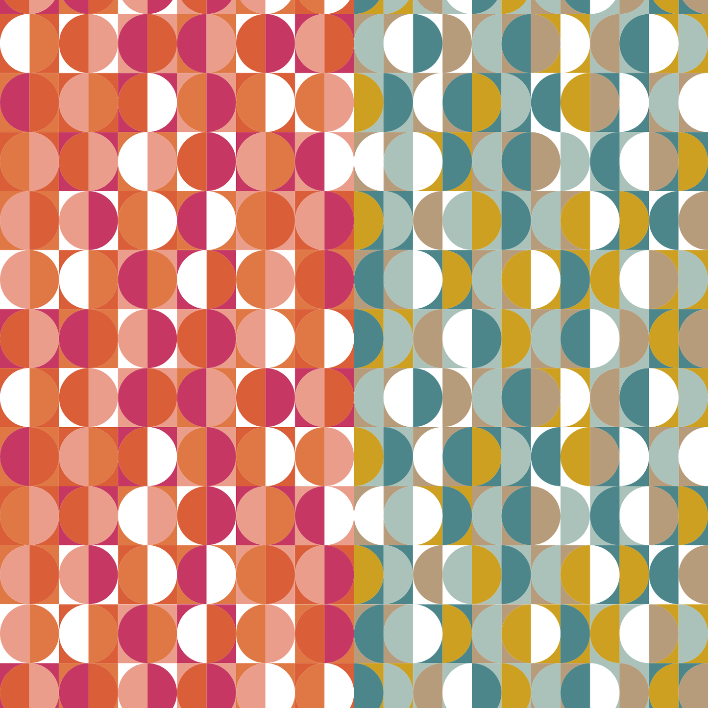 Framed Groovy Mushroom Square