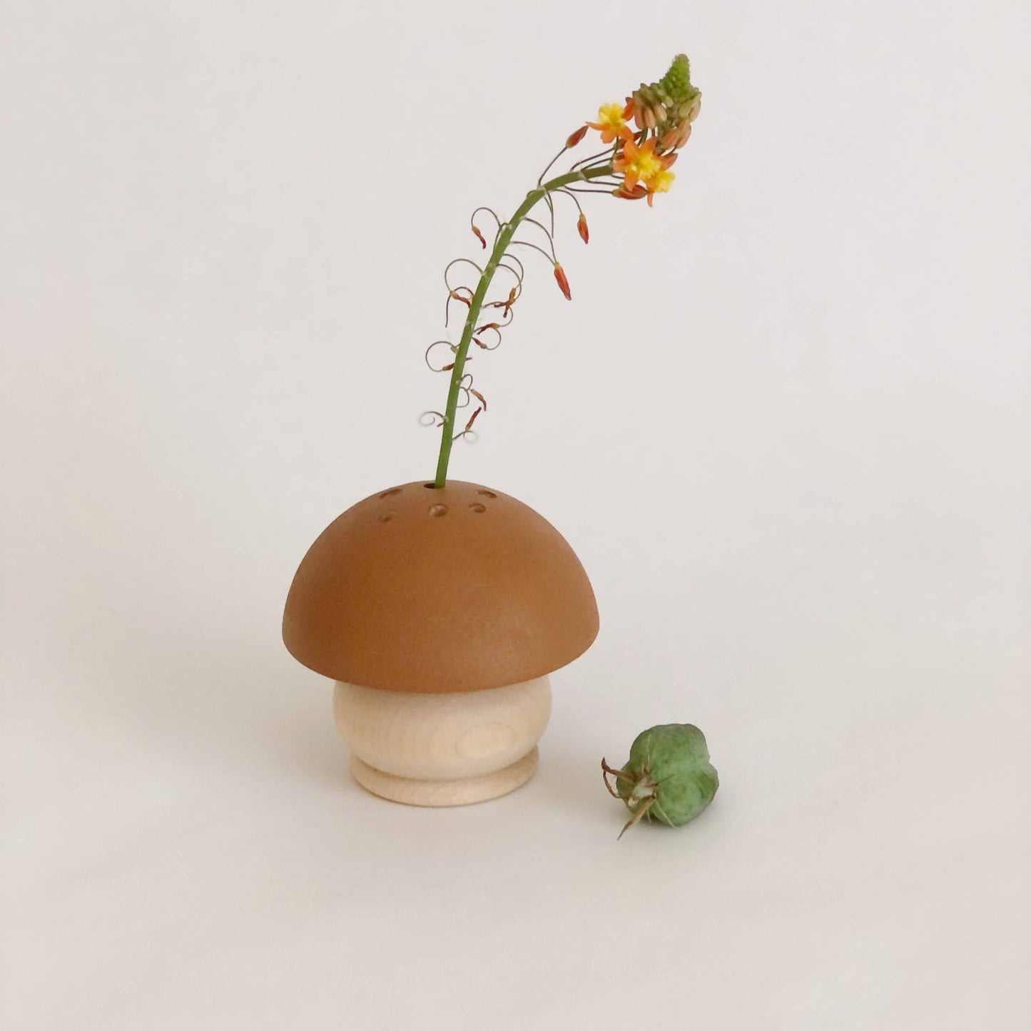 Large Mushroom Vase - Curved Base