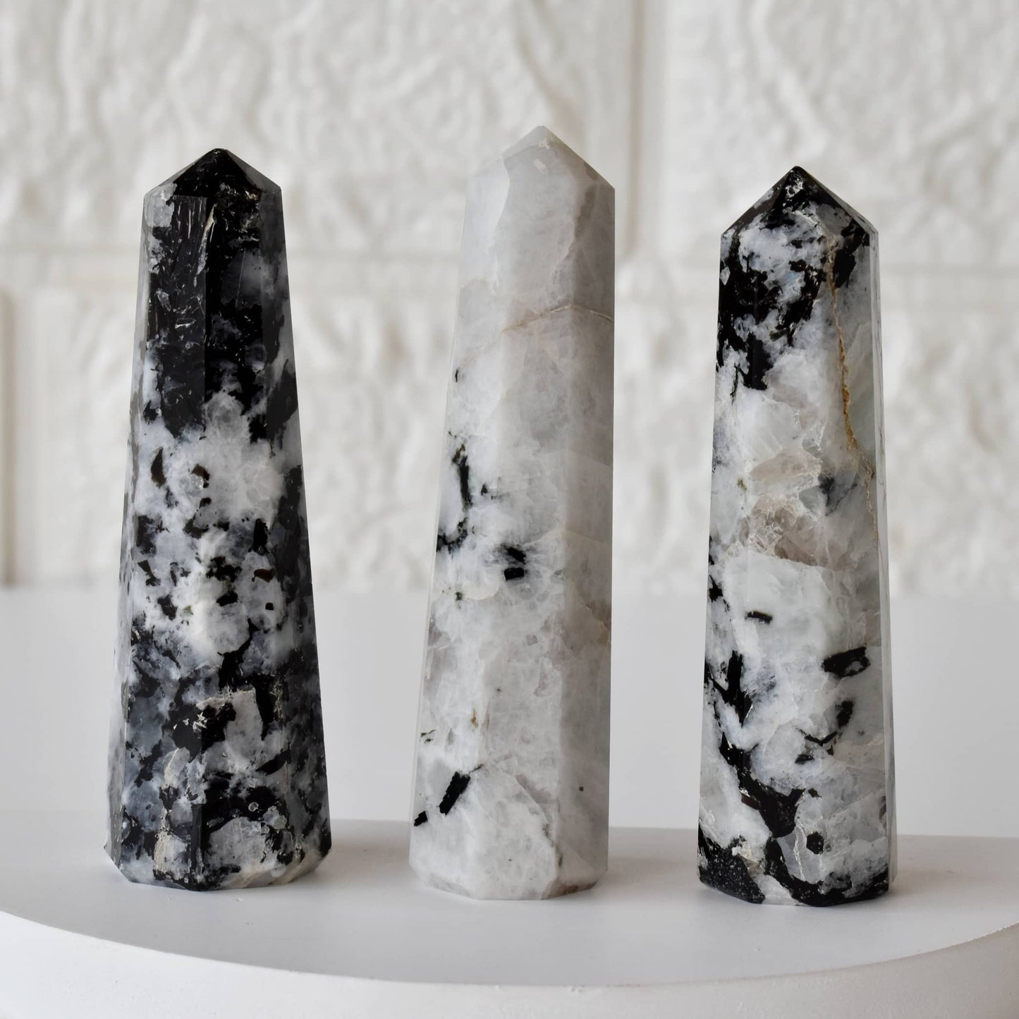 Rainbow Moonstone Tower Obelisk