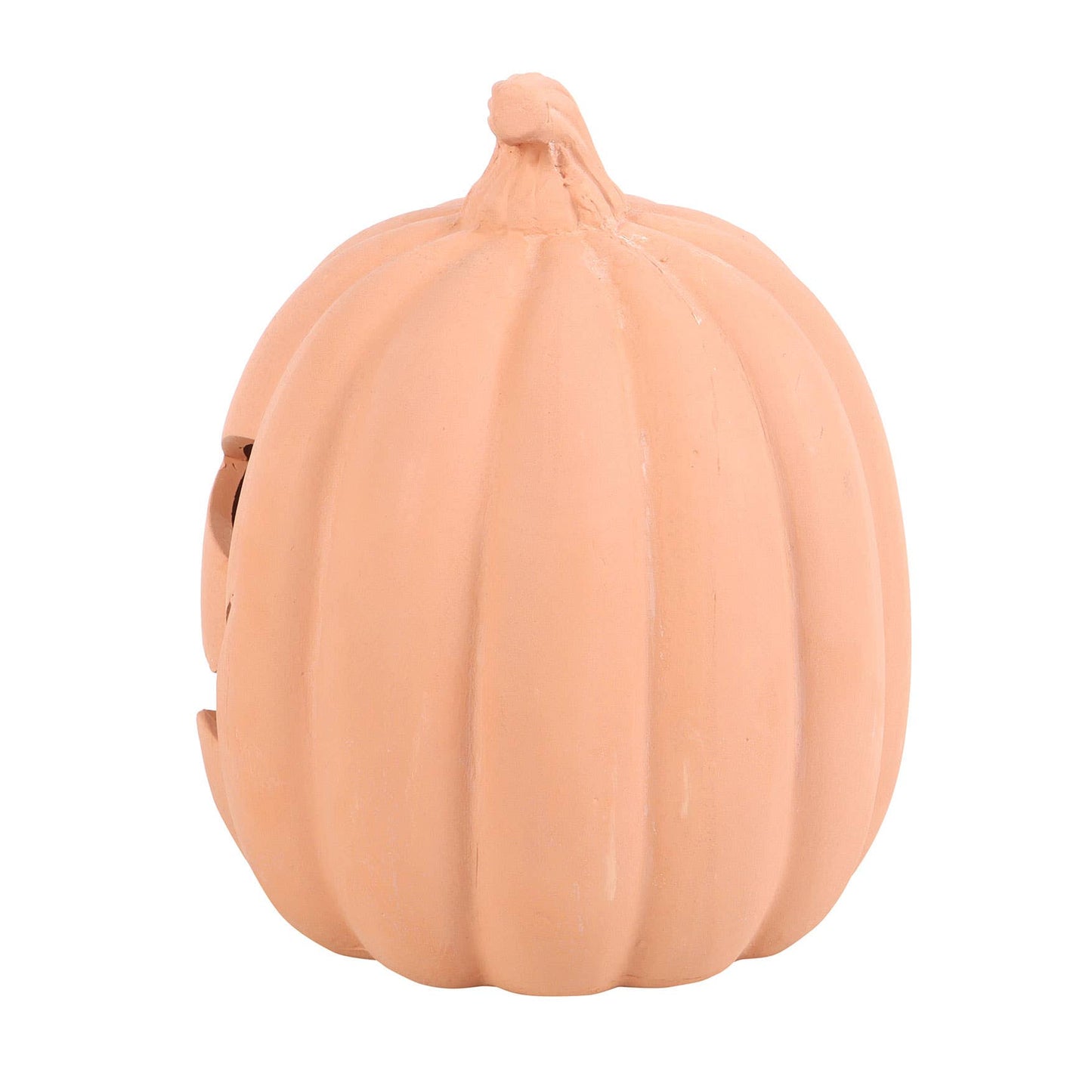 15cm Terracotta Halloween Pumpkin Decoration