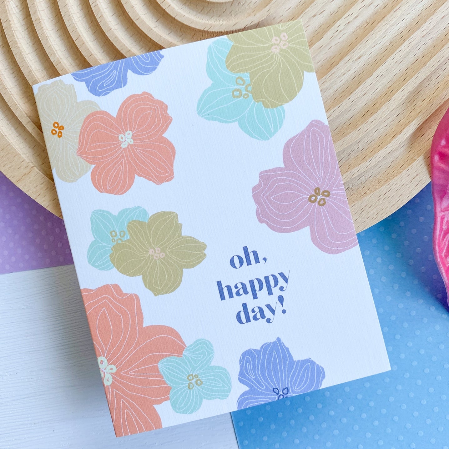 Oh Happy Day Greeting Card