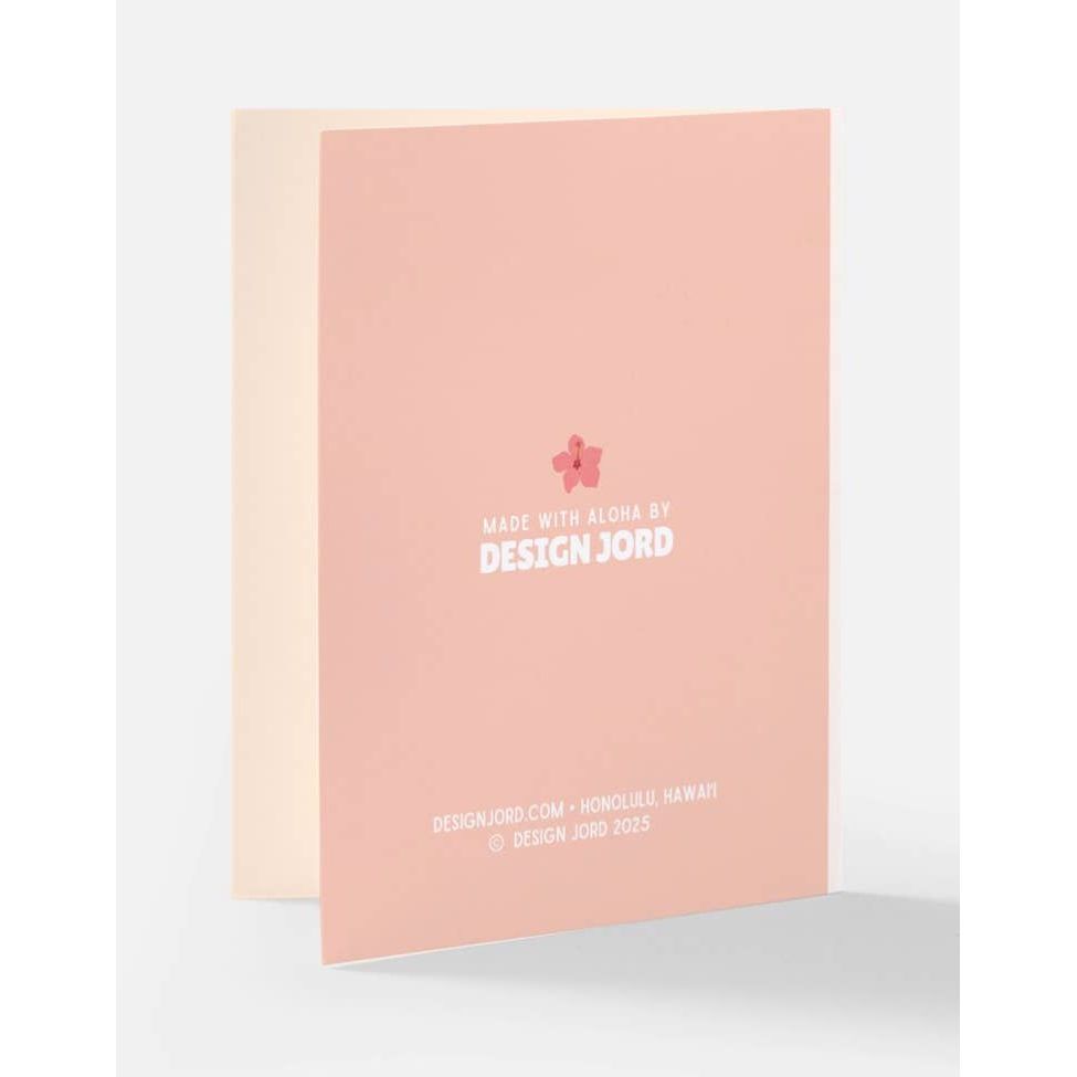 Hibiscus Heart - Greeting Card