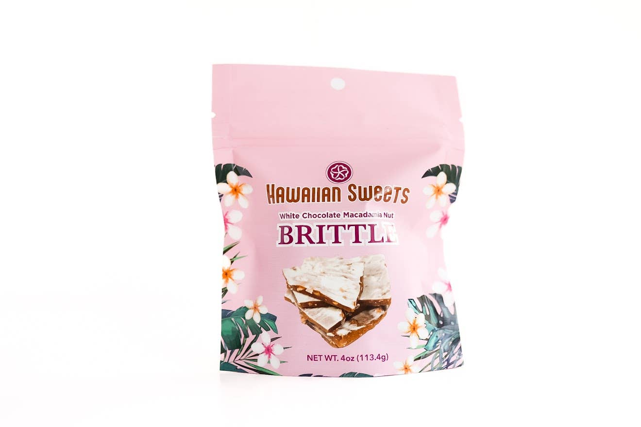 Brittle Bag - ¼ LB -White Chocolate Macadamia Nut