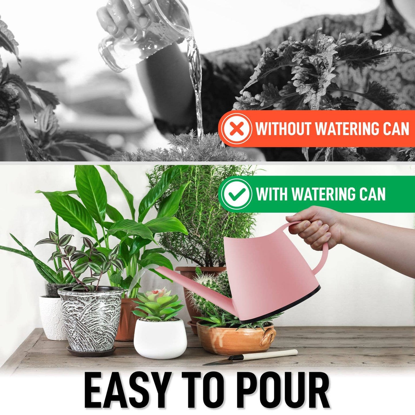 Translucent Watering Can 1.4L