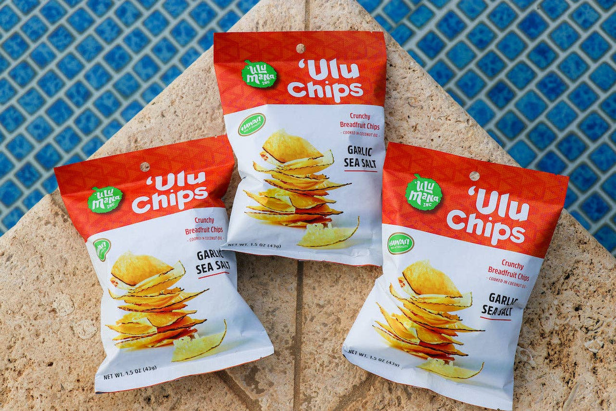 Garlic Sea Salt 'Ulu Chips