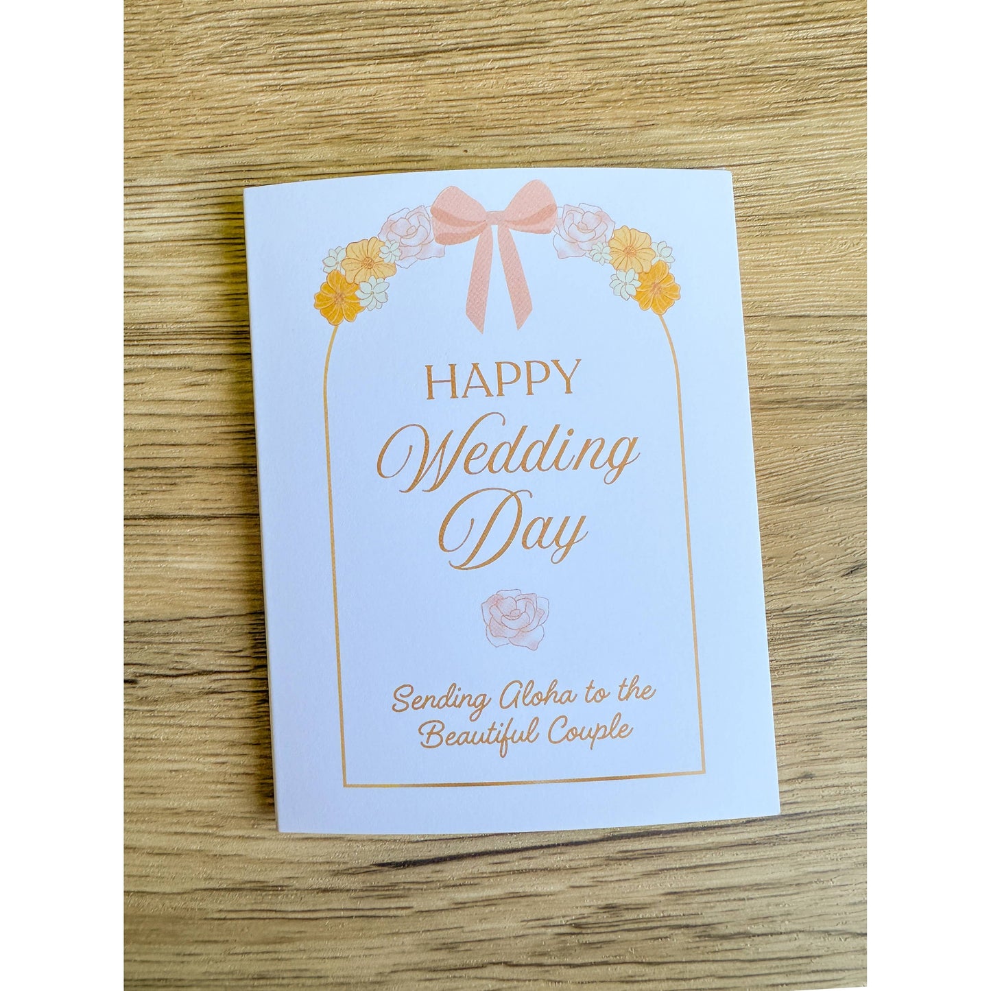 Happy Wedding Day - Greeting Card