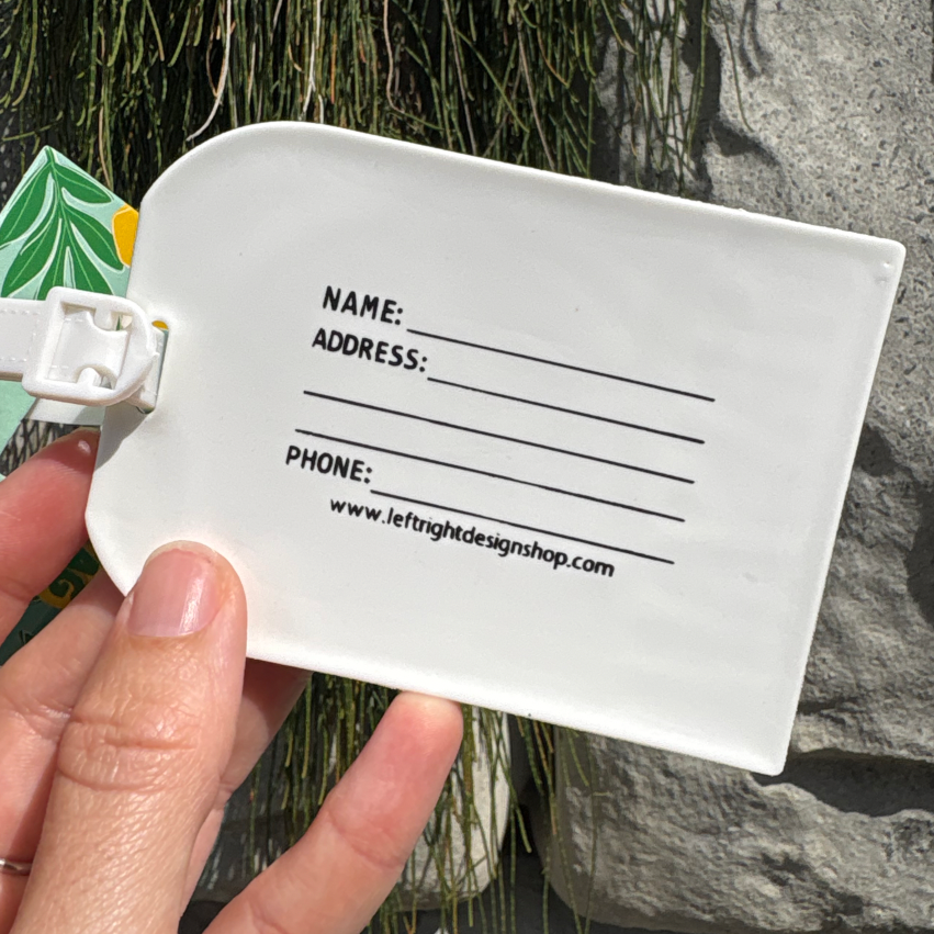 Luggage Tags - HAWAII HIBISCUS