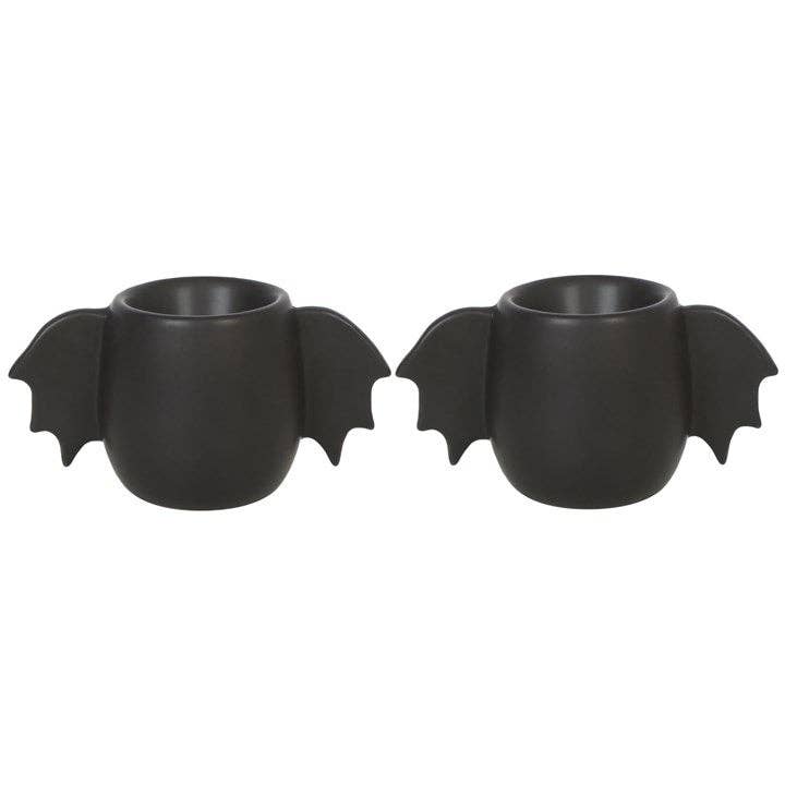 Gothic Bat Wing Halloween Egg Cup