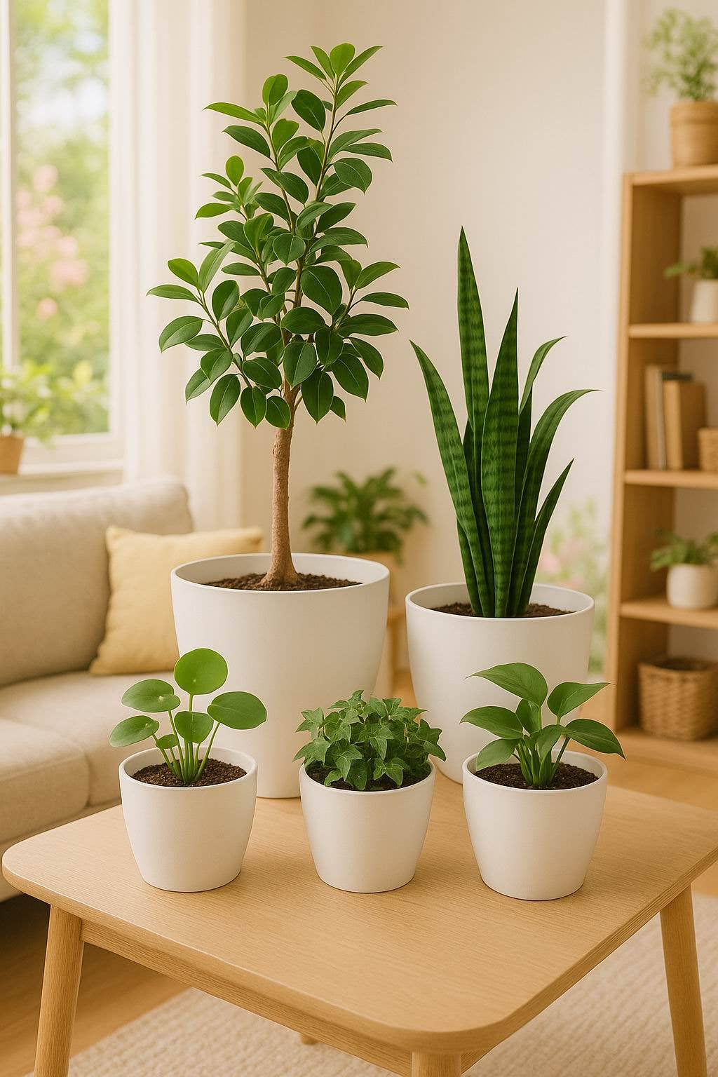 Matte Plastic Planter