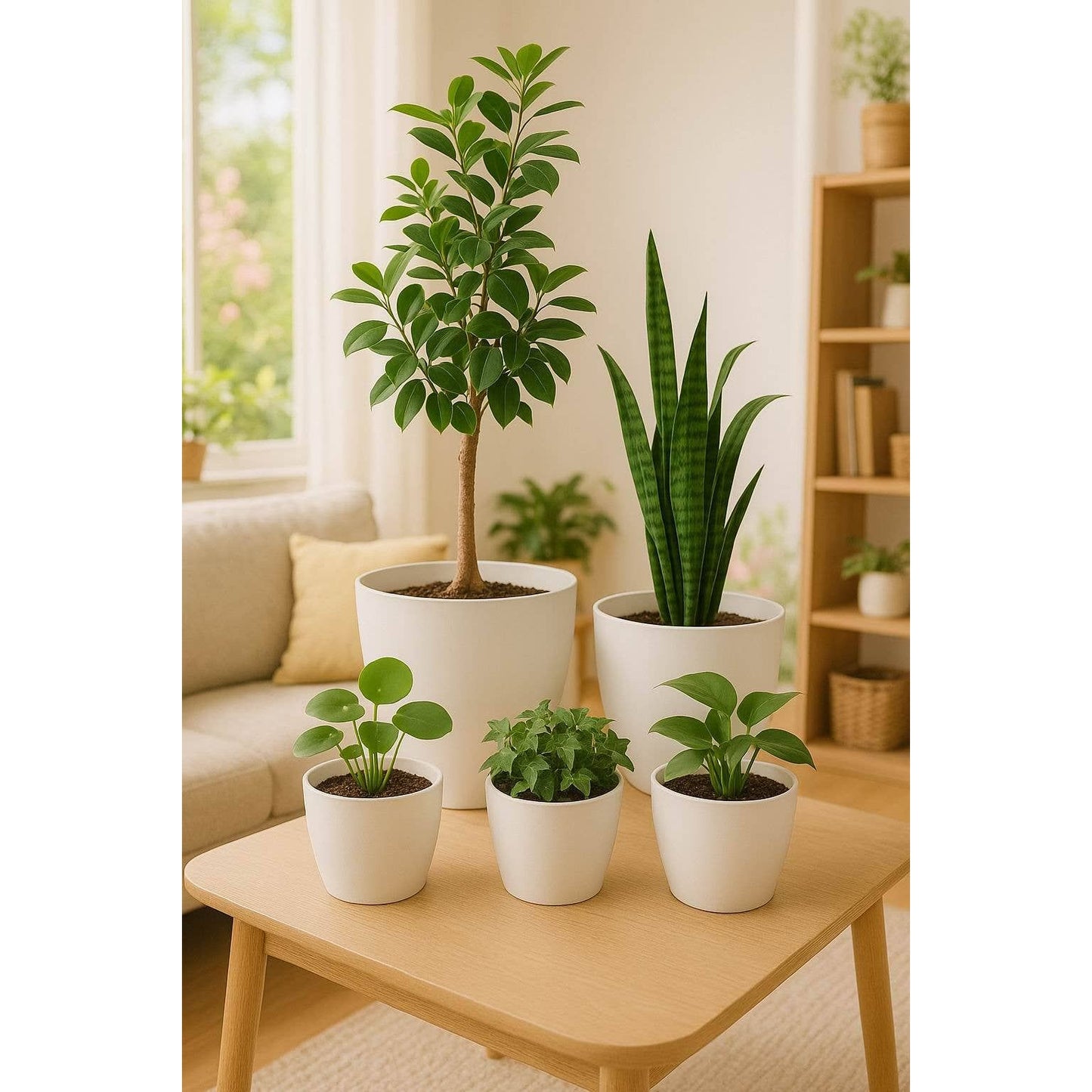 Matte Plastic Planter