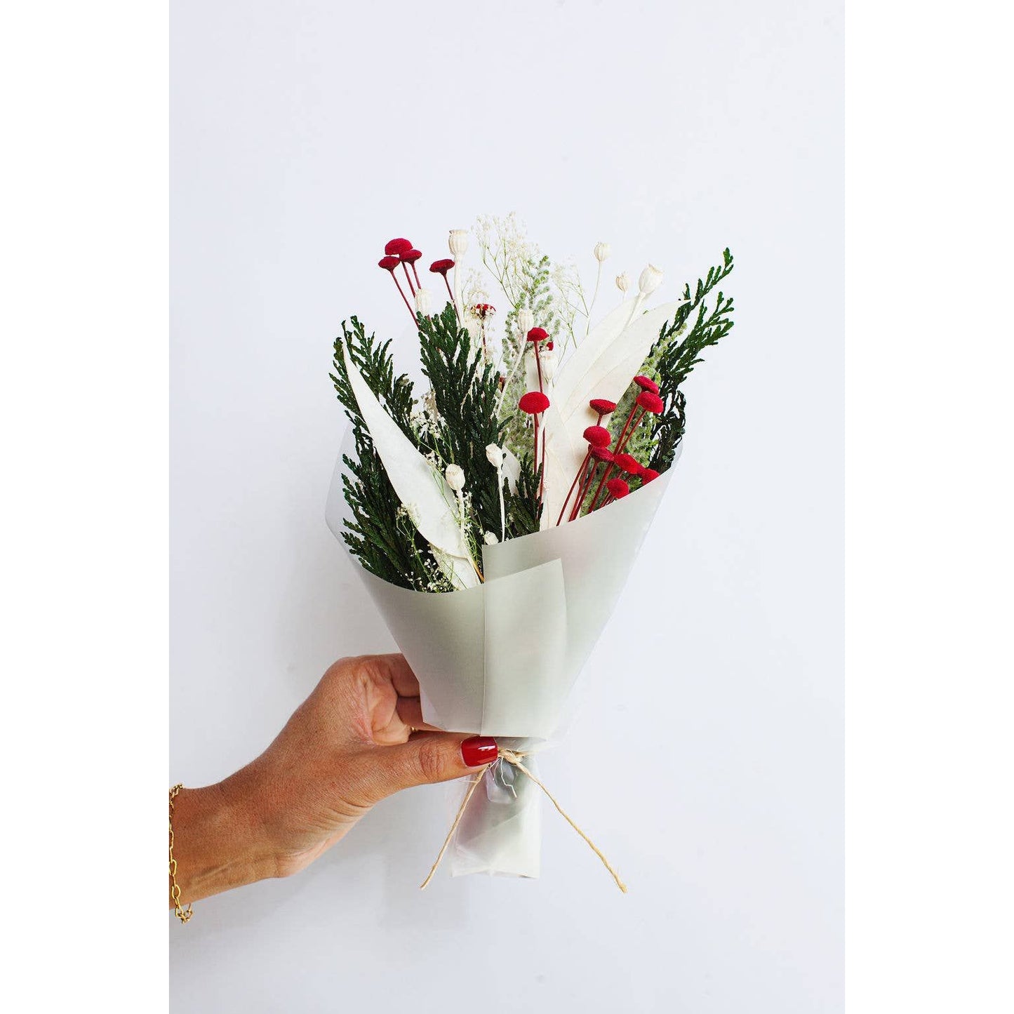 Noel Preserved Flower Christmas Bouquet