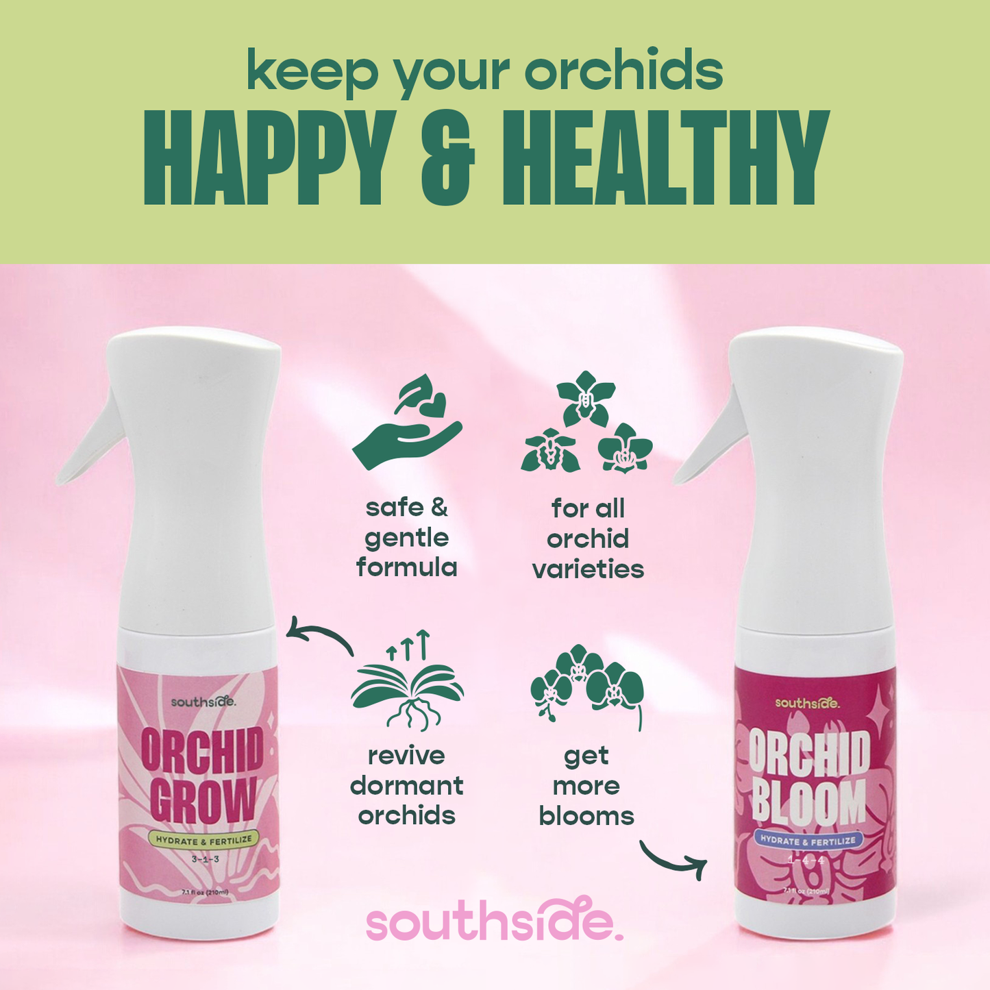 Orchid Grow and Bloom Sprays