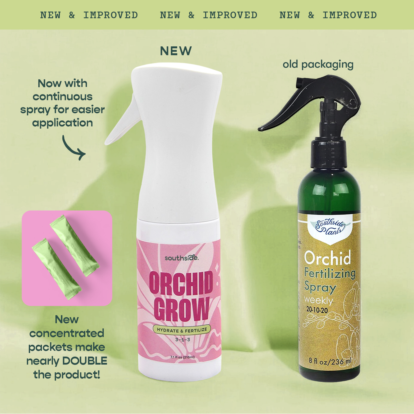 Orchid Grow and Bloom Sprays