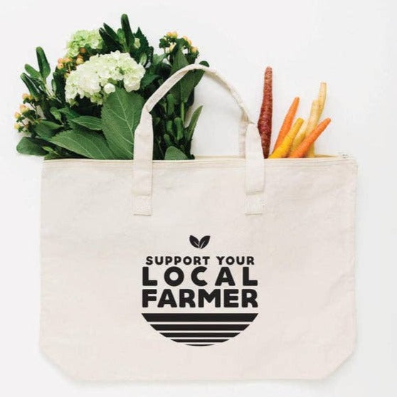 Local Farmer Tote Bag