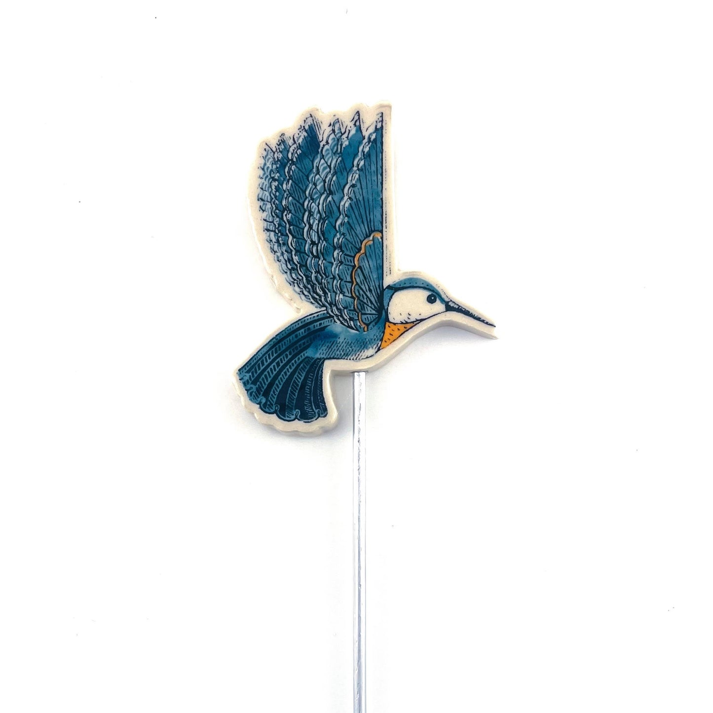 Hummingbird Plant Stake