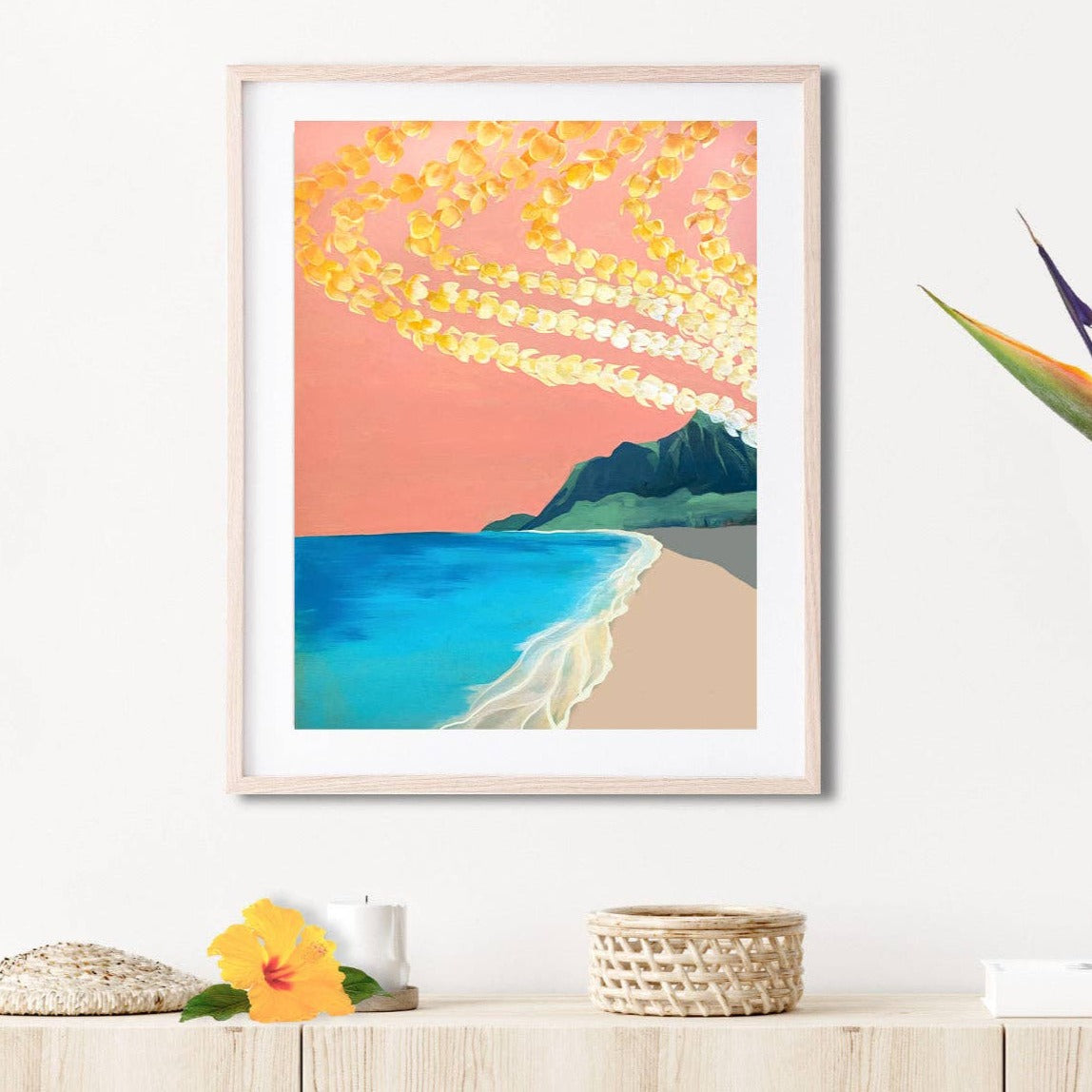 Puakenikeni Skies Art Print