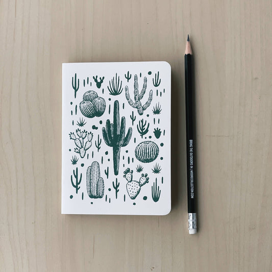 Mini Cactus Notebook