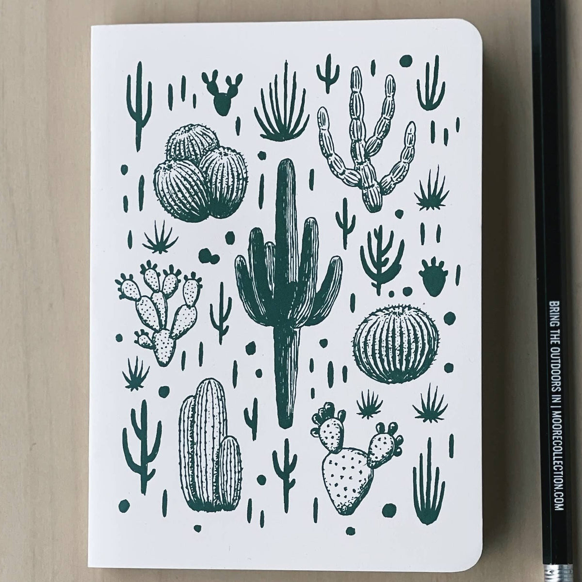 Mini Cactus Notebook