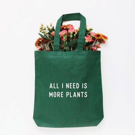 More Plants Tote Bag