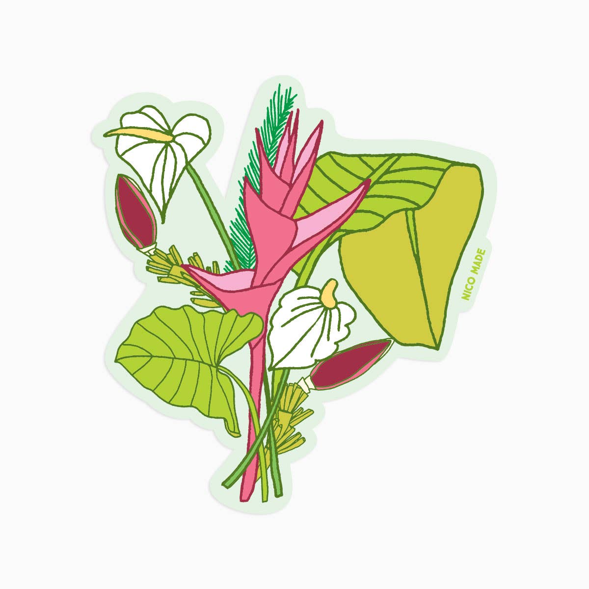 Gabi Bouquet Sticker