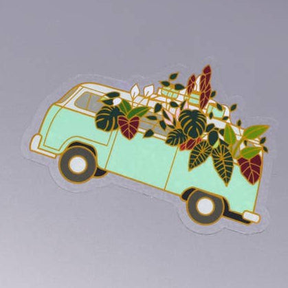 Plant Van Sticker