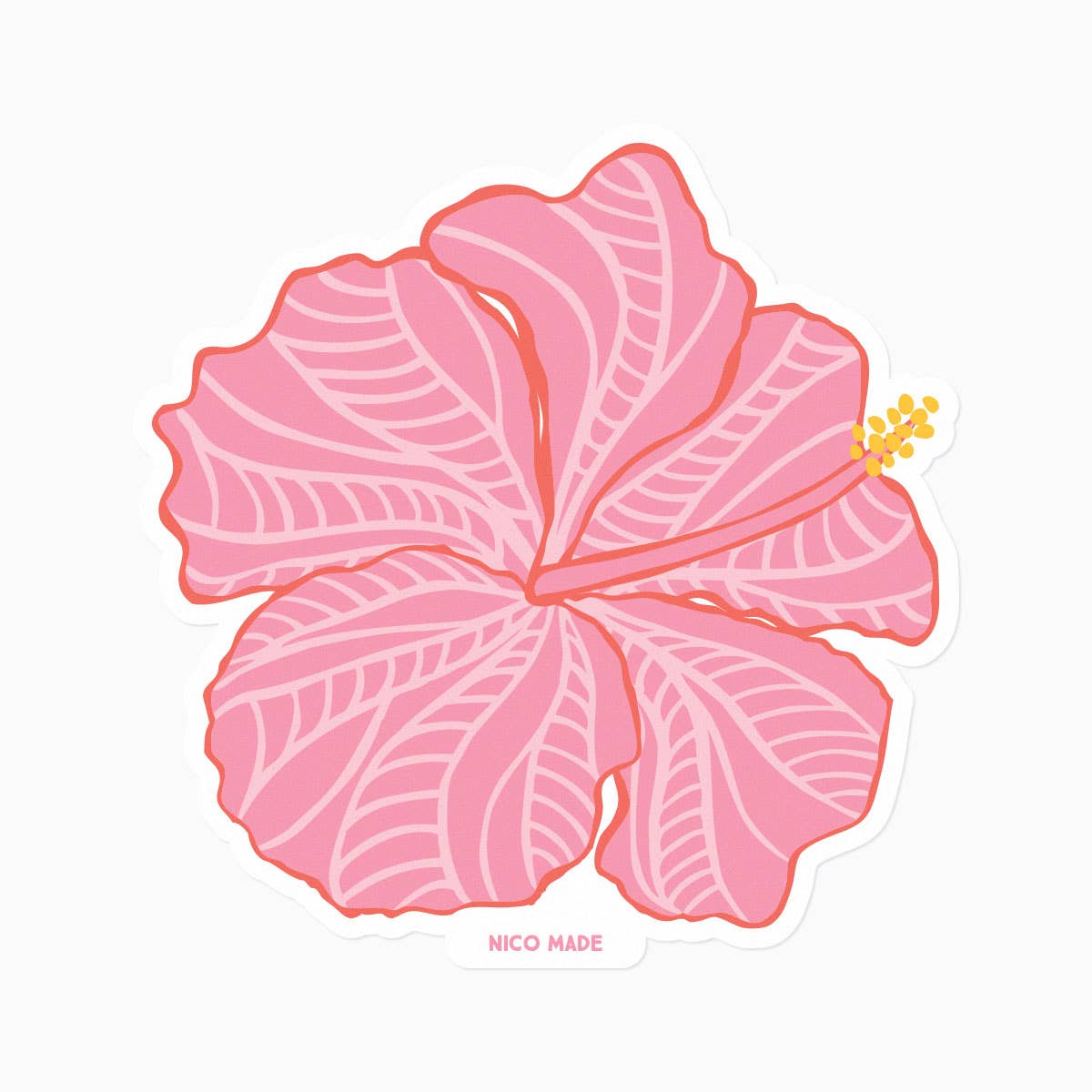 Hibiscus Sticker