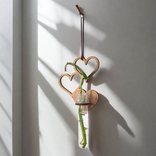 1 Tube Heart Hanging Propagation Station