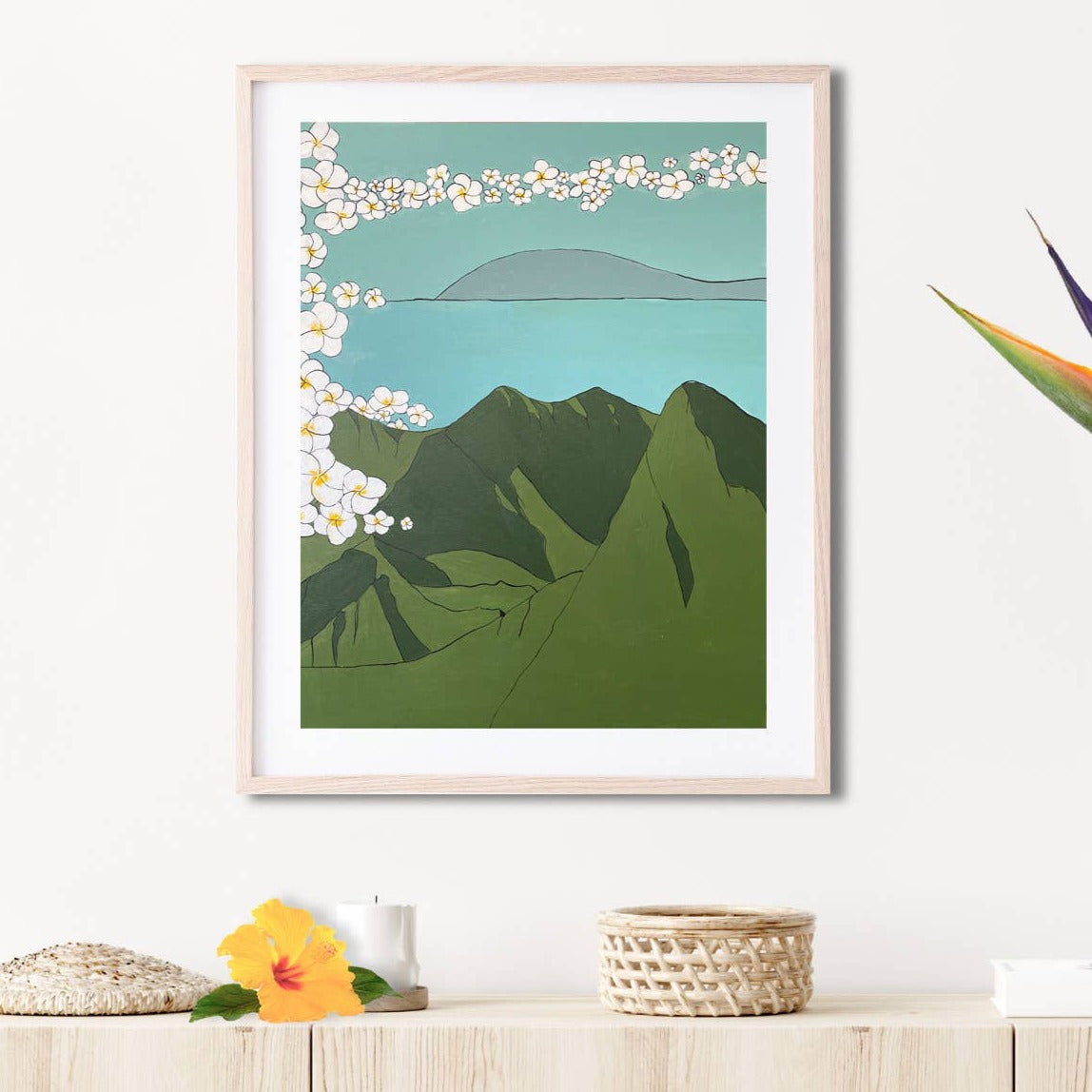 Maliko View Print