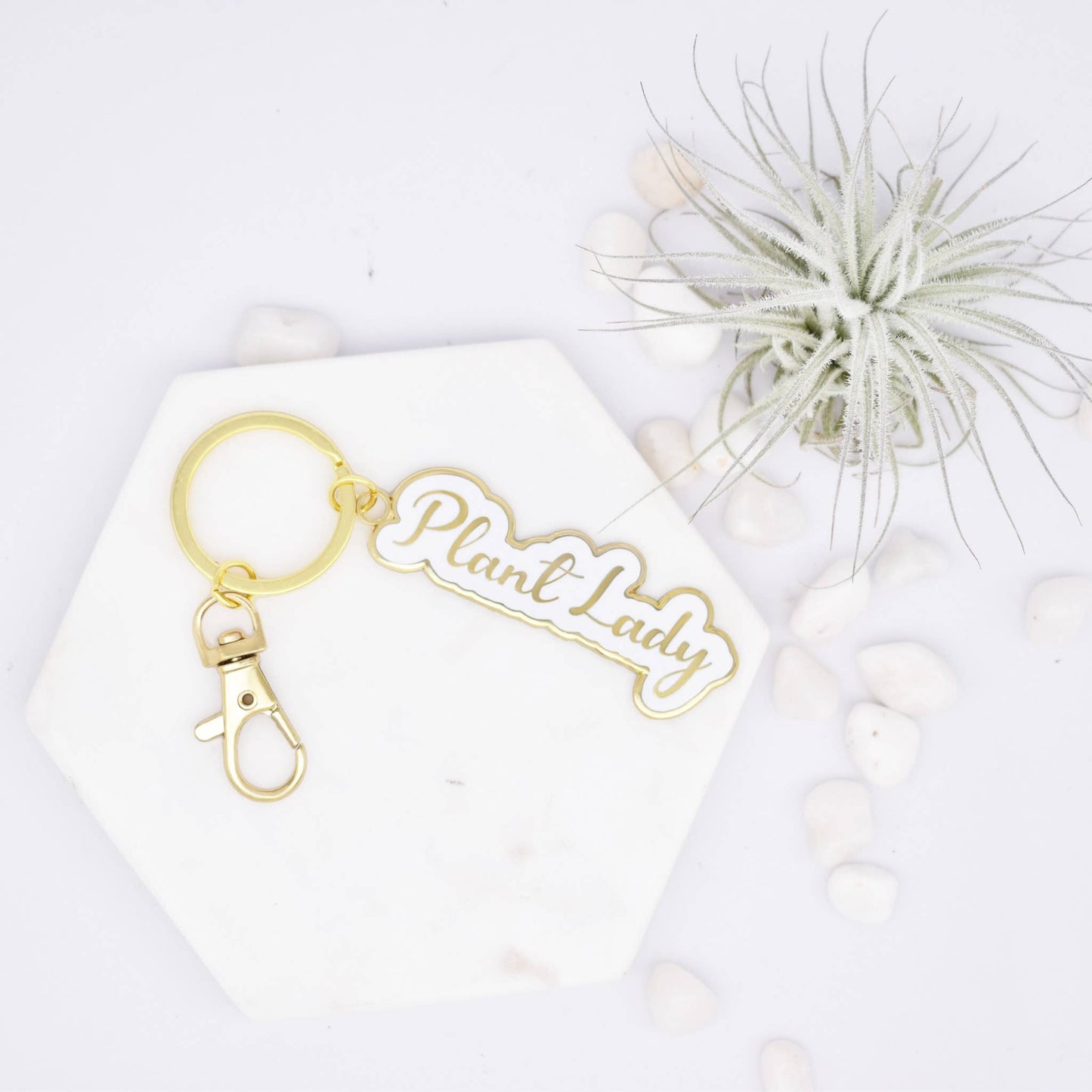 Plant Lady Keychain