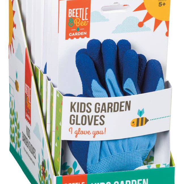 Beetle & Bee Kids Garden Gloves