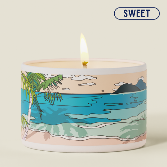 Lanikai Beach Candle
