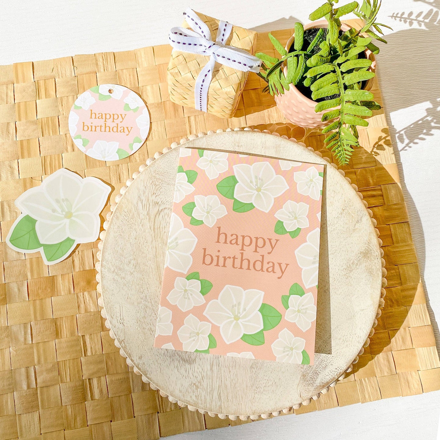 Pa u O Hi iaka Birthday Greeting Card