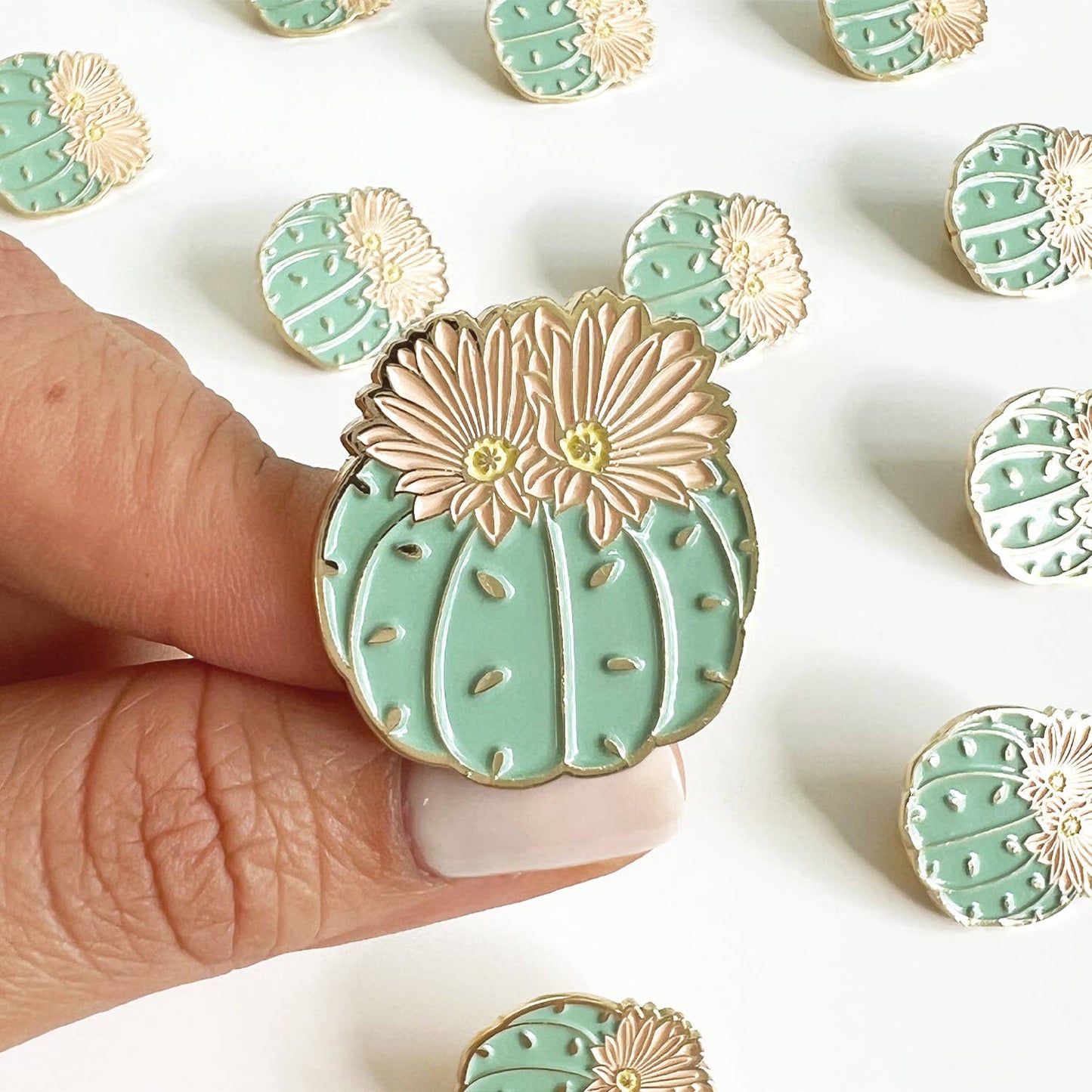 Ricsie Blooming Cactus Pin