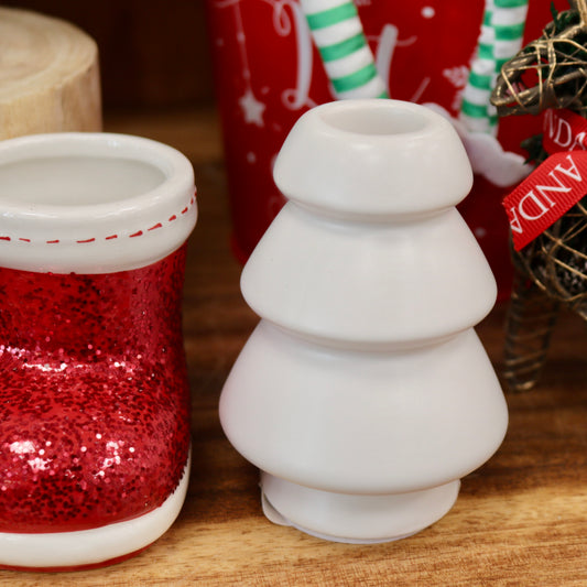 Christmas Tree Candlestick Holder