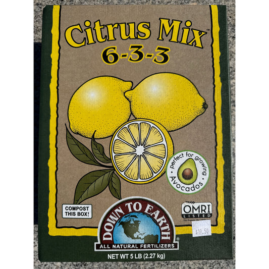 Citrus Mix Fertilizer 6-3-3