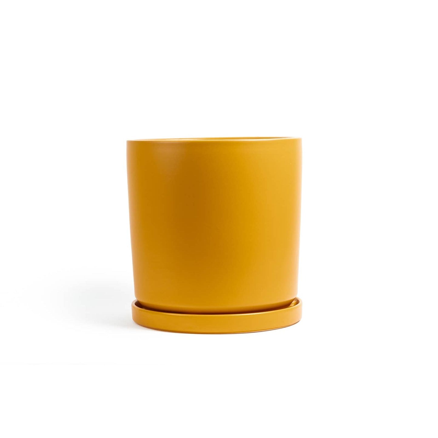 Cylinder Pots w/ Water Saucers