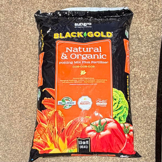 Black Gold Media - Natural & Organic Potting Mix