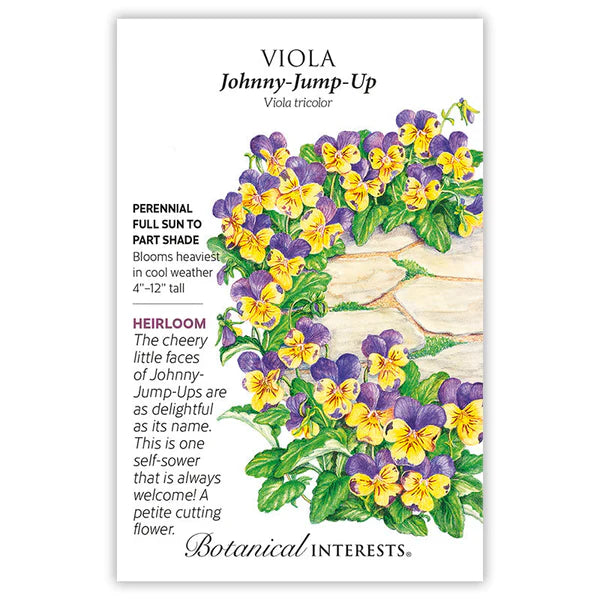 Viola seeds, "Johnny Jump Up"