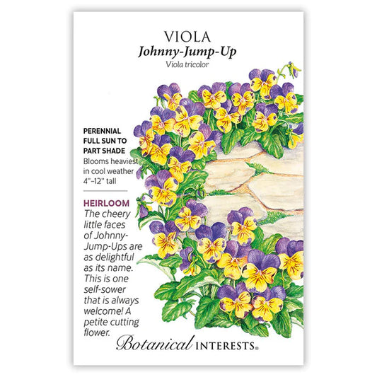 Viola seeds, "Johnny Jump Up"