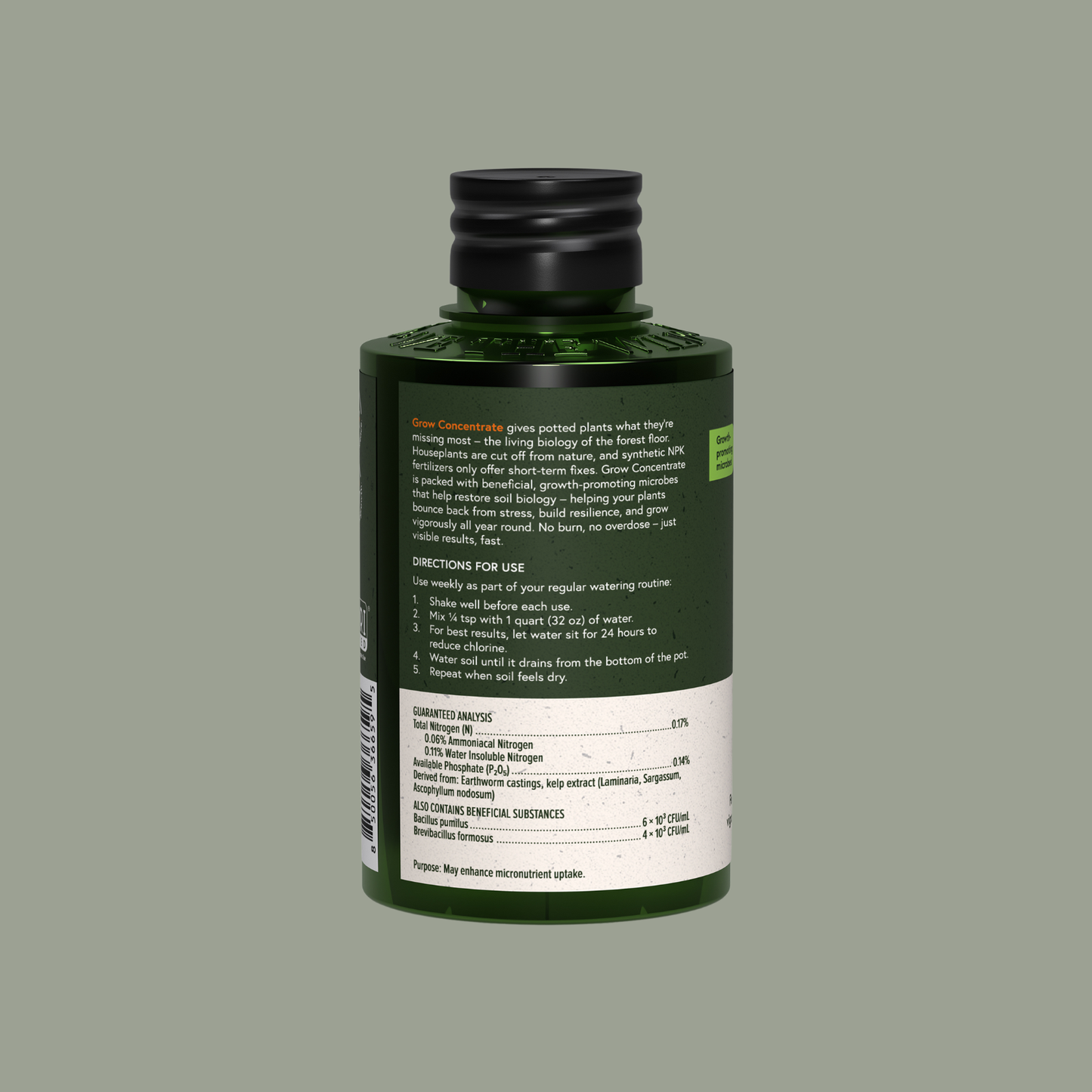 Grow Organic Plant Food Concentrate 5 oz